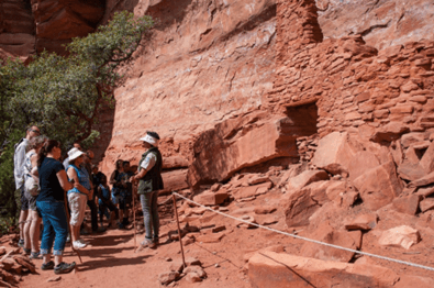 Palatki Heritage Site. Credit "U.S. Forest Service, Southwestern Region, Coconino National Forest" Palatki Heritage Site. Credit "U.S. Forest Service, Southwestern Region, Coconino National Forest"
